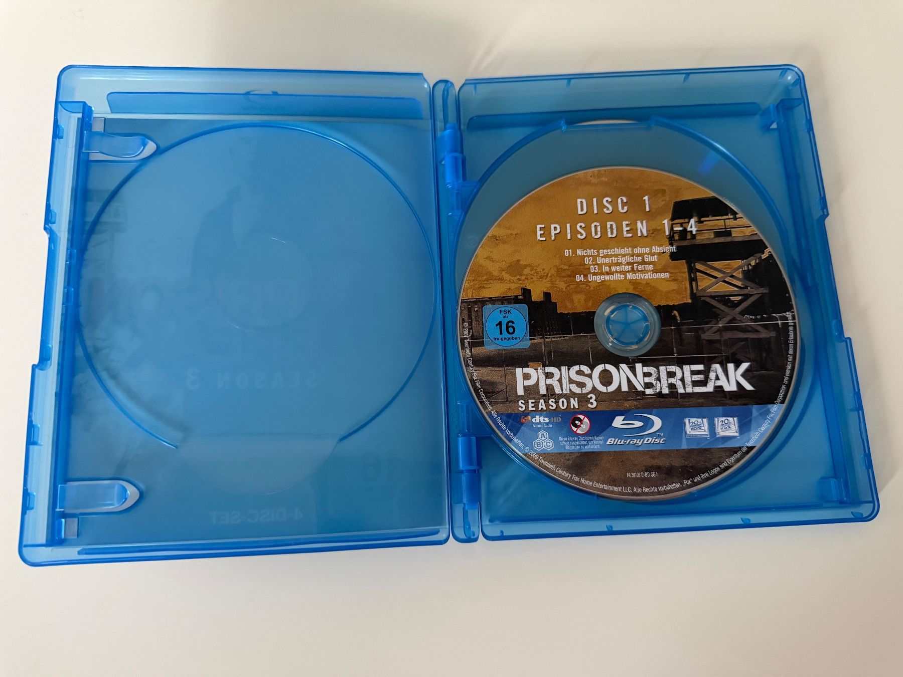 Tutti i DVDs: Prison Break - Staffel 3 Blu-ray - 4 Discs - im Schuber – Usato da Altstätten SG venduto da sheamus 3