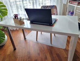 Schreibtisch / Bürotisch weiss 140 x 65 cm