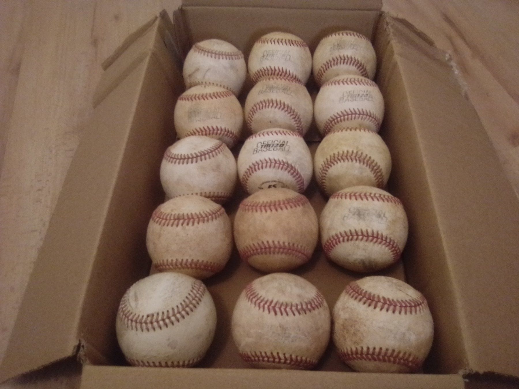 Palloni: Gebrauchte Baseballs (harte Sorte), 15 Stück – Usato da Oftringen venduto da mwi_kv82
