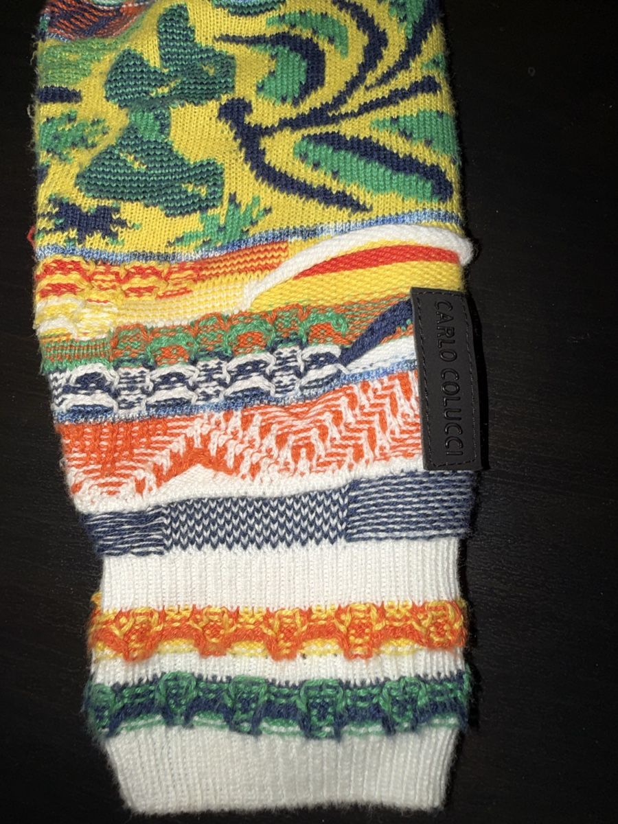 Carlo Colucci Maglioni & Felpe: Carlo Colucci Pullover, bunter Strickpullover, Gr. M – Usato da Langenthal venduto da Fernando1999 3