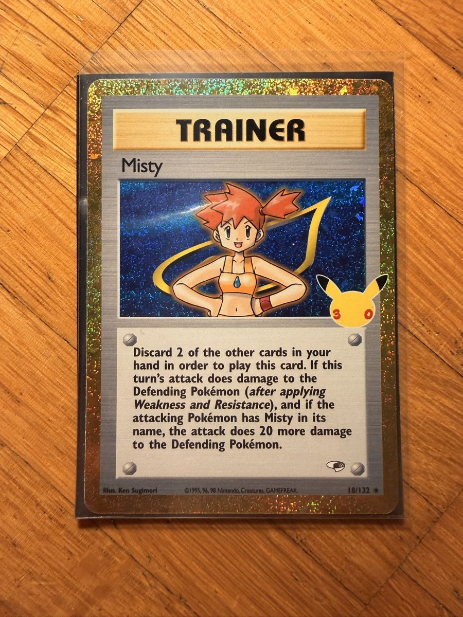 Pokémon Sammelbilder & Trading cards: Misty 30th Trainer EN – Neu (gemäss Beschreibung) aus Zürich von Al_23_CH