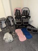 Bugaboo Donkey 3 Geschwisterwagen Komplet mit Zubehör 