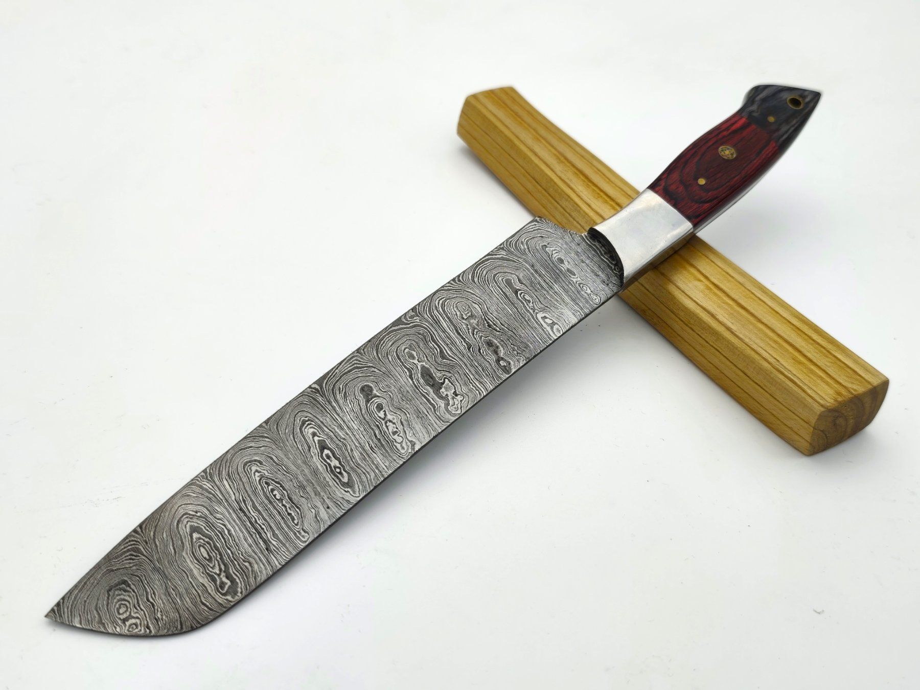 Küchenmesser: GEPRÜFT B Damast Messer Chefmesser Knife Damastmesser – Neu und originalverpackt aus Arlesheim von Premius_1 1