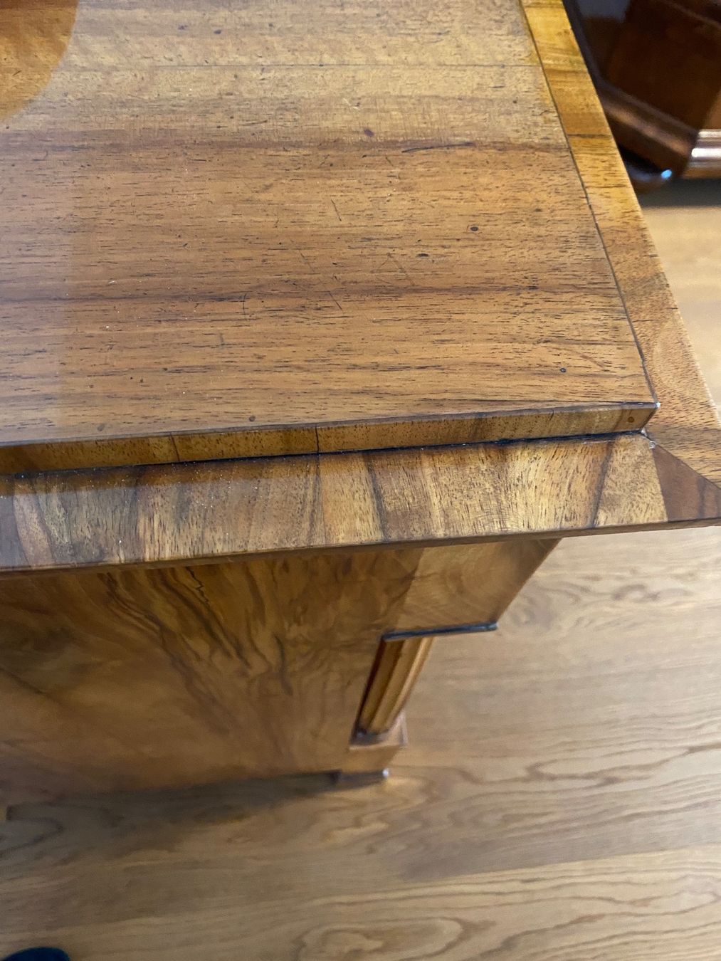 Credenze: Biedermeier Kommode ca. 1820-1825 – Usato da Heiligkreuz (Mels) venduto da Oldtimerfan03 1