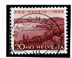 Pro Patria B73 Vollstempel Melchnau BE