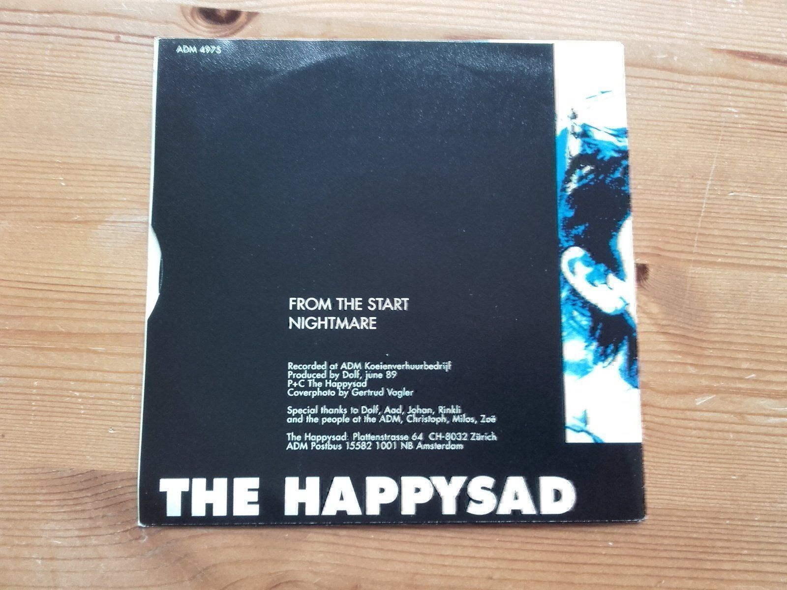 Dischi in vinile: The Happysad "Come Back" CH-Single 1989 – Usato da Sempach venduto da Allmusic 1