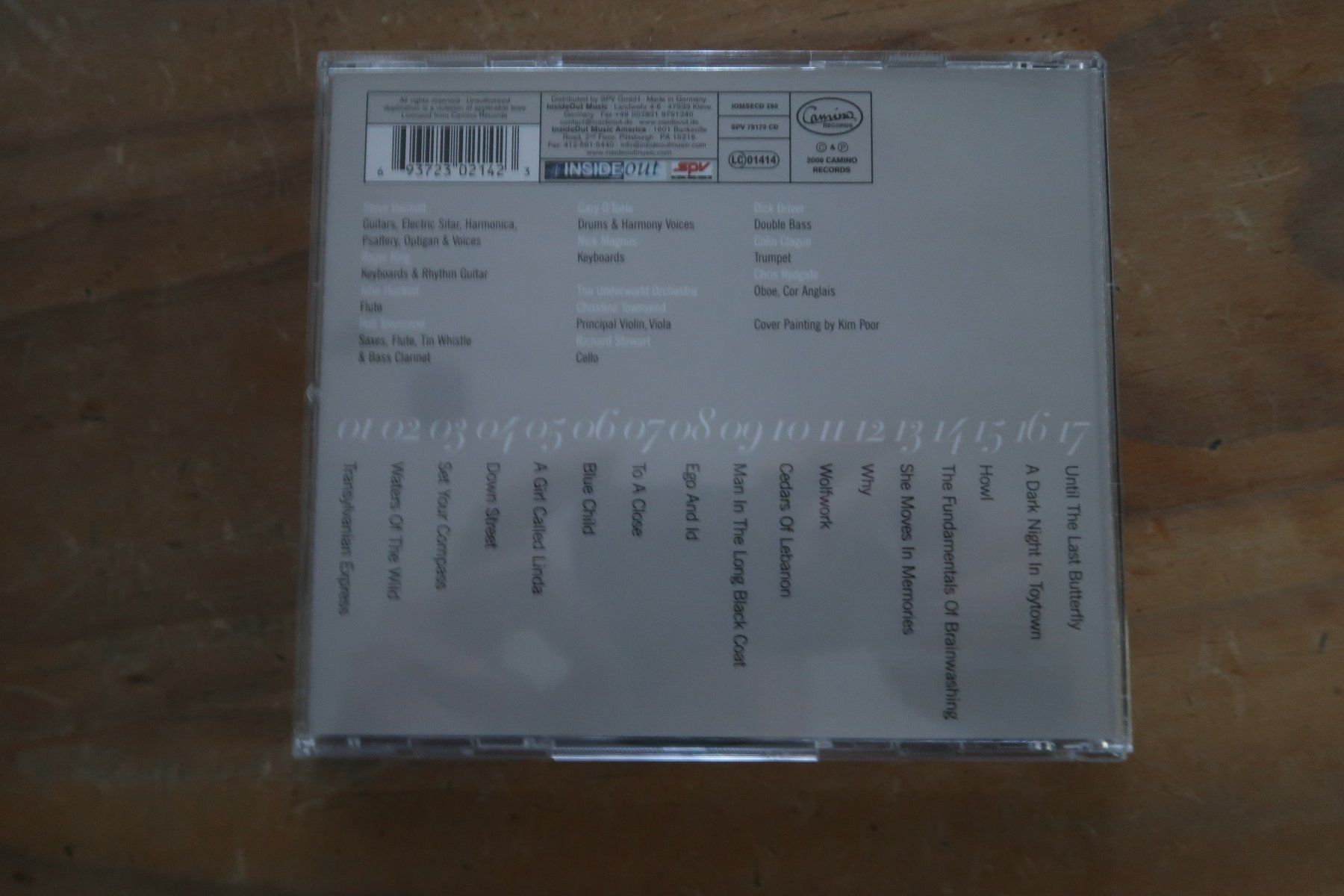 CD: STEVE HACKETT - WILD ORCHIDS - EX- GENESIS - CD – Usato da Basel venduto da Patiscat 1