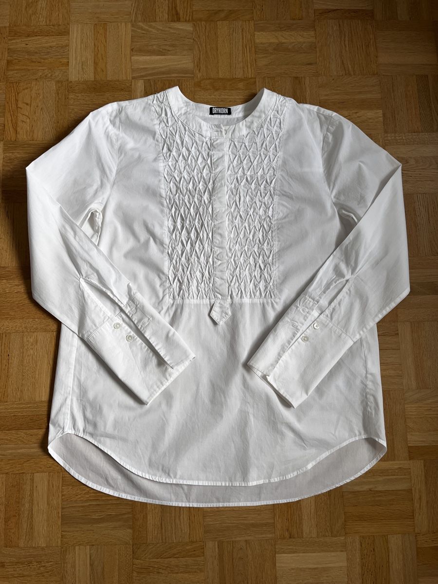 Drykorn Blusen: DRYKORN Bluse weiss Gr. 38/40 – Gebraucht aus Zürich von Kleanthy 4
