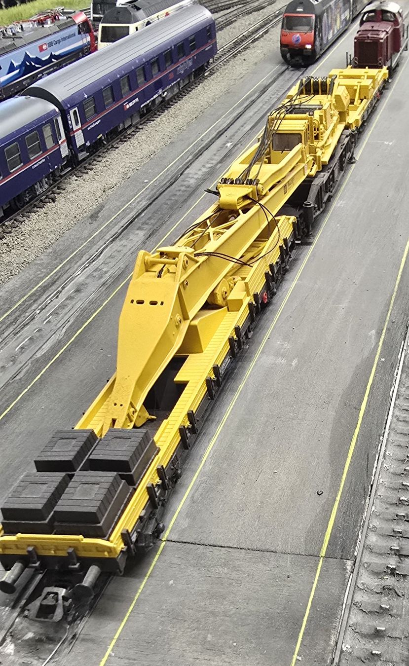 Märklin Modellini di ferrovie: Grue Marklin digital, fonctionnelle – Usato da la cibourg venduto da t-m-a 3