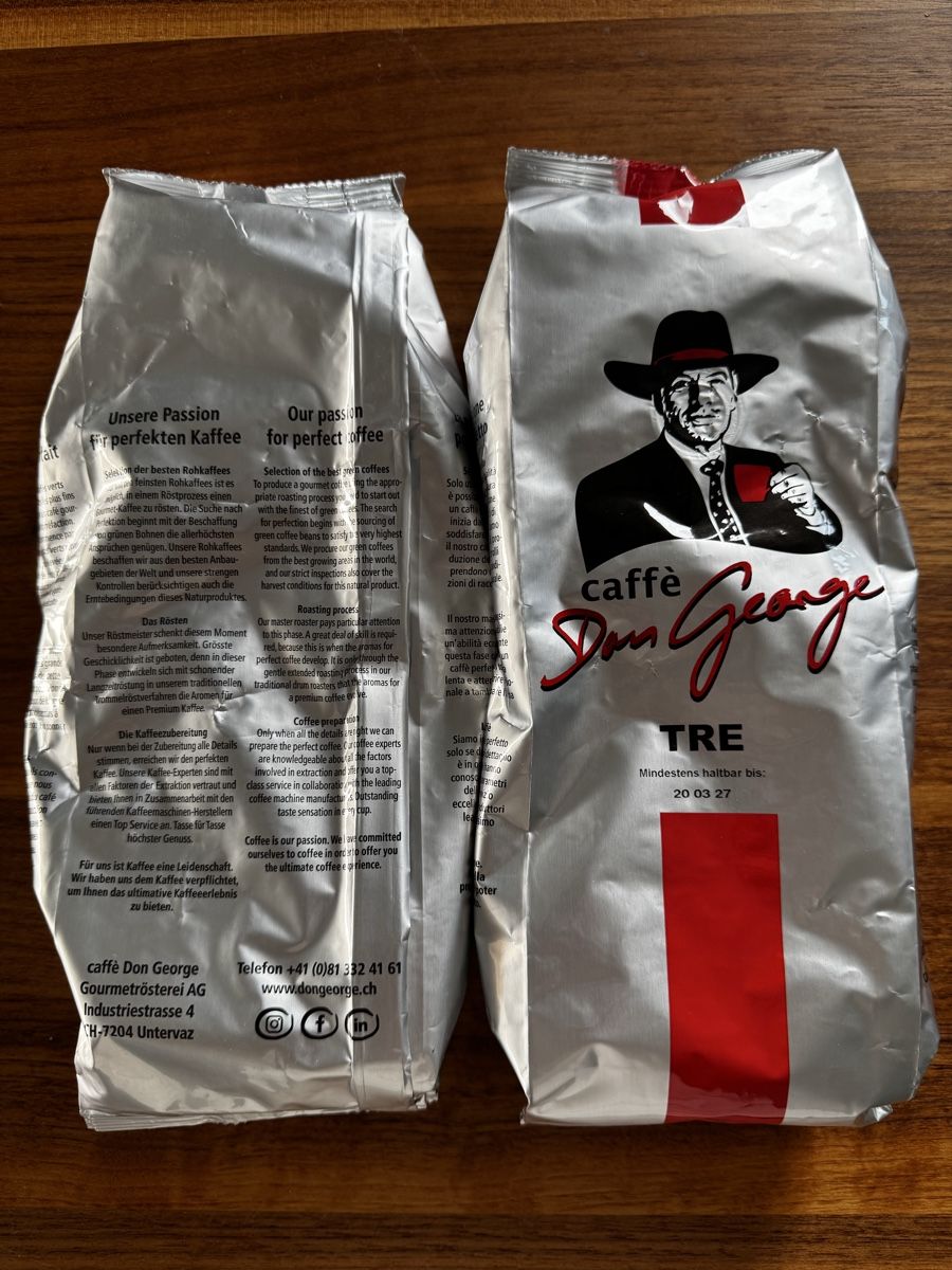 Cibi & Specialità: Kaffeebohnen Caffe Don George TRE 10kg – Nuovo e nell'imballaggio originale da Dornach venduto da wohlgi1