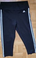 pantalon 3/4  /Legging Noir Adidas Taille L