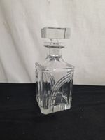 Dekorative Kristallkaraffe, Vintage, für Whisky o.Ä.