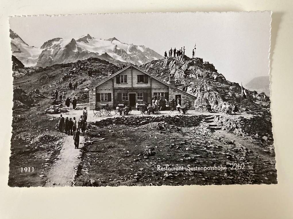 Cartoline postali: Ansichtskarte Restaurant Sustenpasshöhe von 1911 – Nuovo (secondo la descrizione) da Gockhausen venduto da rewie