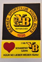 AK Aufkleber Abziehbild BSC YB BSC Berner Young Boys Vintage