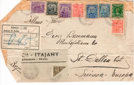 Paketpost, Brasilien - St.Gallen