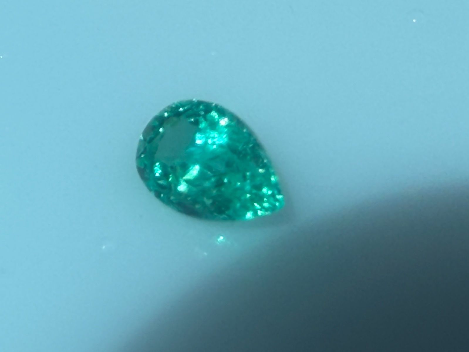 Edelsteine: SMARAGD Tropfen   0.41cts  Ural / Sibirien – Neu (gemäss Beschreibung) aus Seftigen von tigers12 6