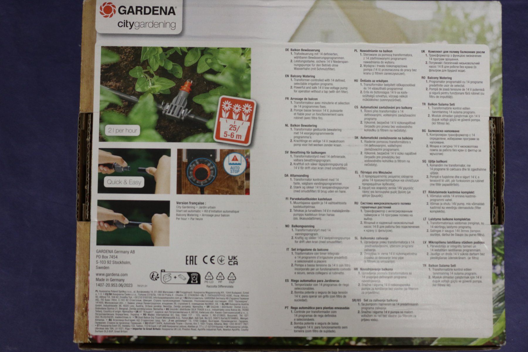 Gardena Pompe & Parti di ricambio: Gardena Blumenkastenbewässerung – Nuovo (secondo la descrizione) da Liestal venduto da FuV01 1