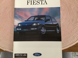 Ford Fiesta Verkaufsprospekt 34 Seiten Topzustand Jan. 1993