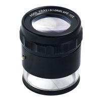 ADOX Präzisions- Lupe 10x  Beleuchtung
