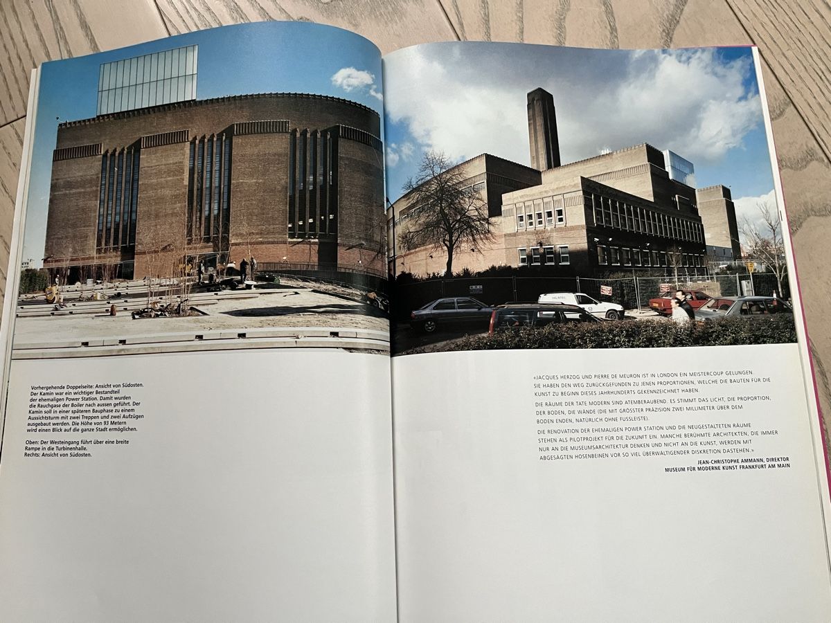 Riviste & Magazine: Kulturzeitschrift DU Tate Modern Herzog &De Meuron 5/2000 – Usato da Romanshorn venduto da Apfelschuss 1