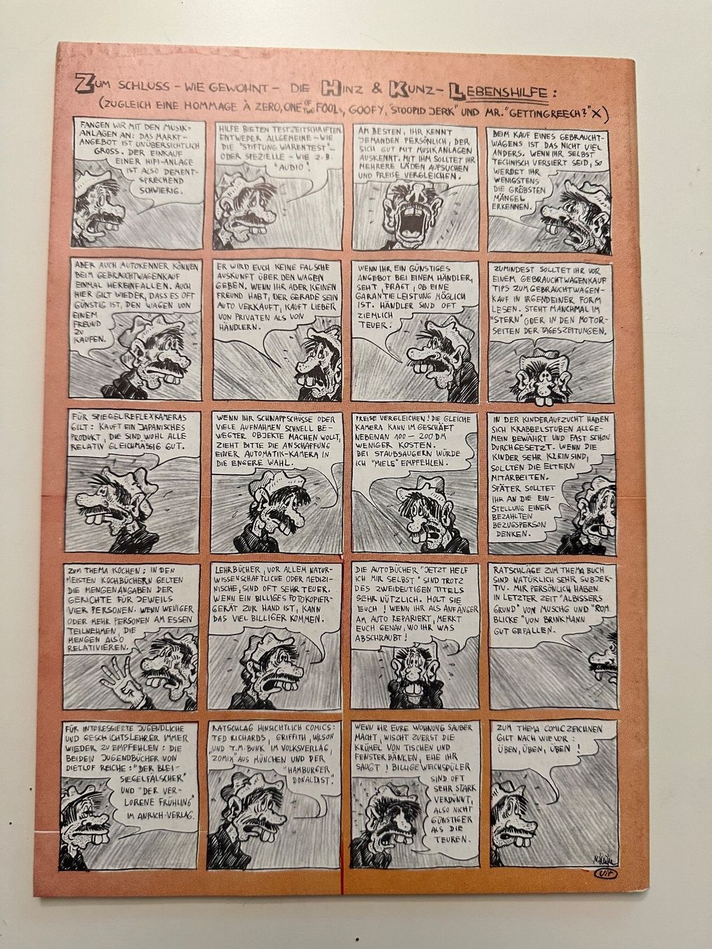 Fumetti: HINZ & KUNZ HEFT 7 - VOLKSVERLAG – Usato da Münsingen venduto da Ganjam 2