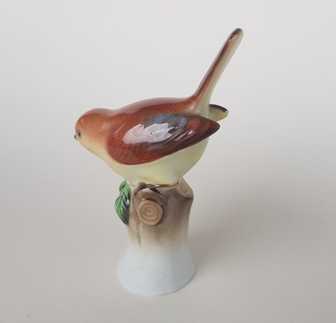Herend Statuette: Herend - " Rotkehlchen " -  aus  Schweizer Sammlung – Usato da Horw venduto da Kunstreich7 5