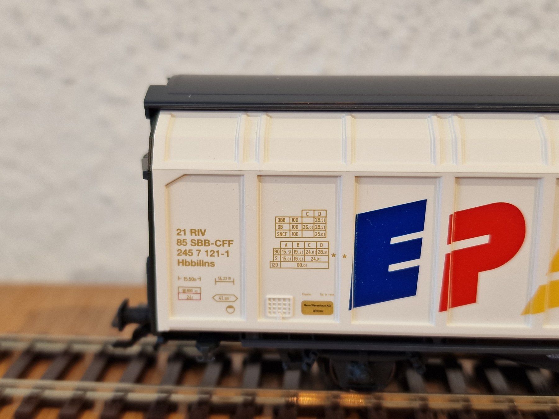 Märklin Trains électriques: SBB EPA Güterwagen H0 – D'occasion à Matten b. Interlaken par lor_hr9w 3