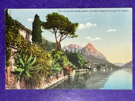Oria - Giardino Fogazzaro - 1914 - Lago di Lugano