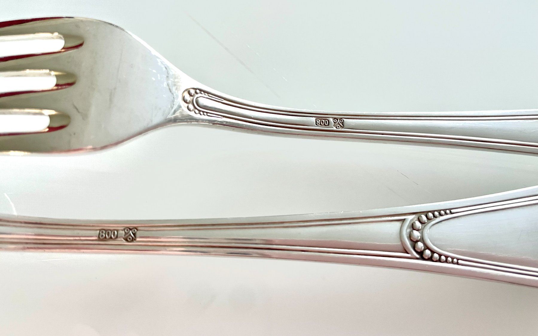 Jezler Set di posate: Jezler 800er Silber Besteck – Usato da Stein AG venduto da Isra6 4