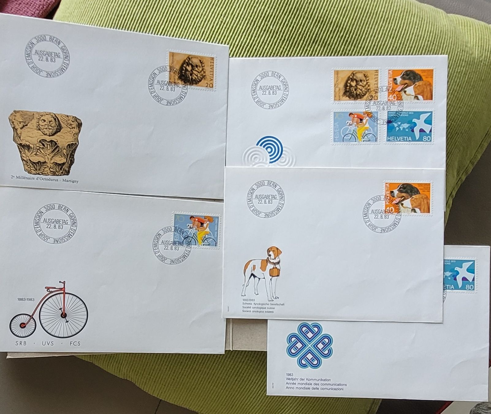 Alle Briefmarken: Briefmarken – Gebraucht aus Seewil von Seller512 7