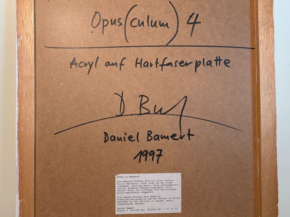 Gemälde: Originale Kunstwerke von Daniel Bamert 5er Serie – Gebraucht aus Cham von wasudami 7