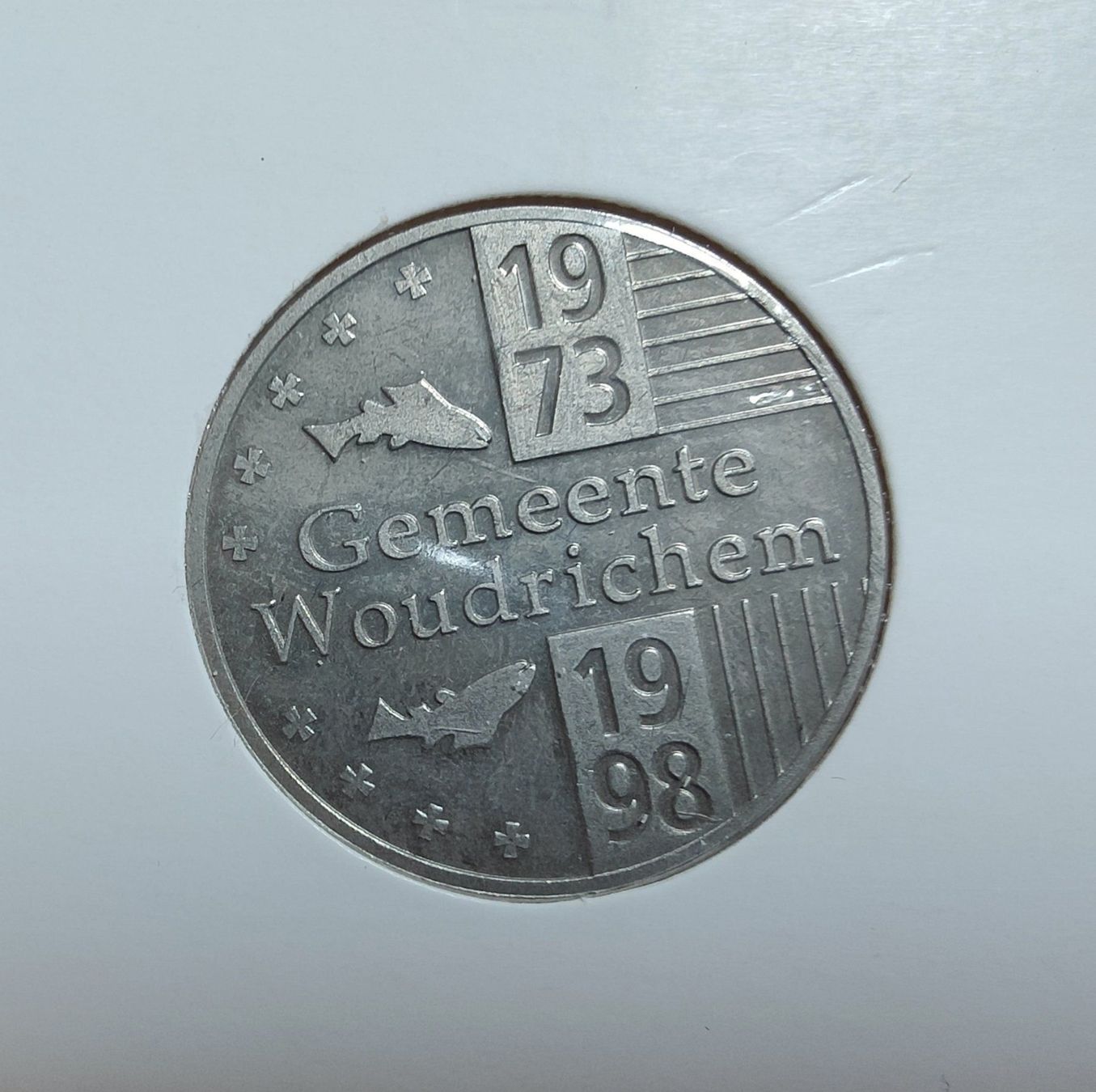 Tutti le monete: Woudrichem-5 Tvroon 1998 – Usato da Hittnau venduto da stamps_and_coins 1