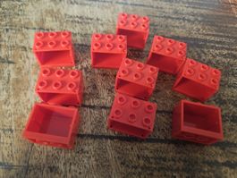 lego 4532b lot de 10 pièces Red Container, Cupboard 