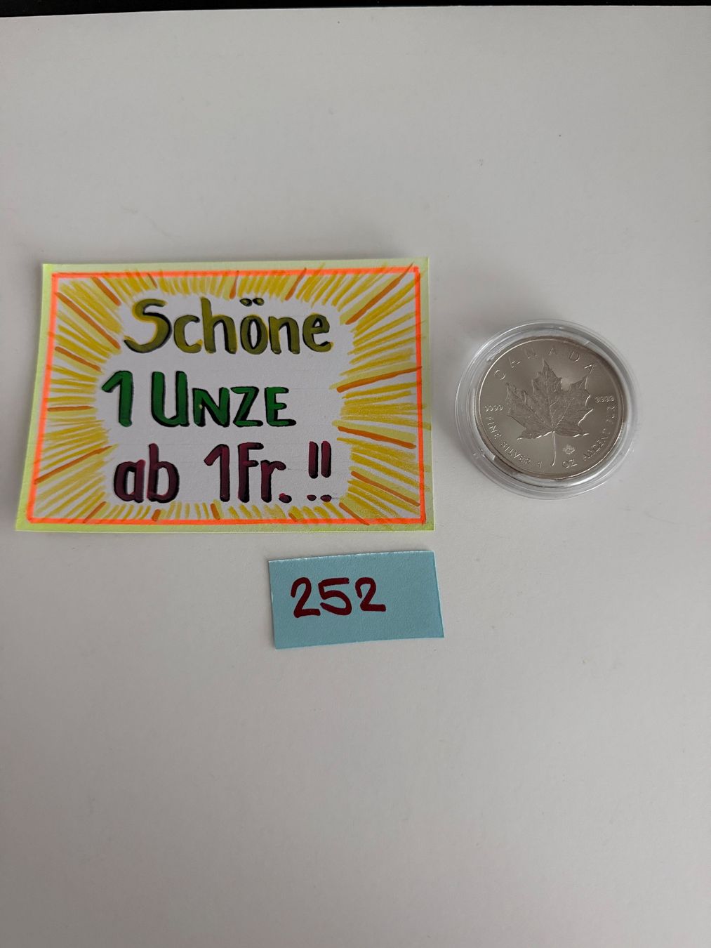 Tutti le monete: Schöne Unze ab 1.- Fr. – Usato da Engi venduto da kasi09