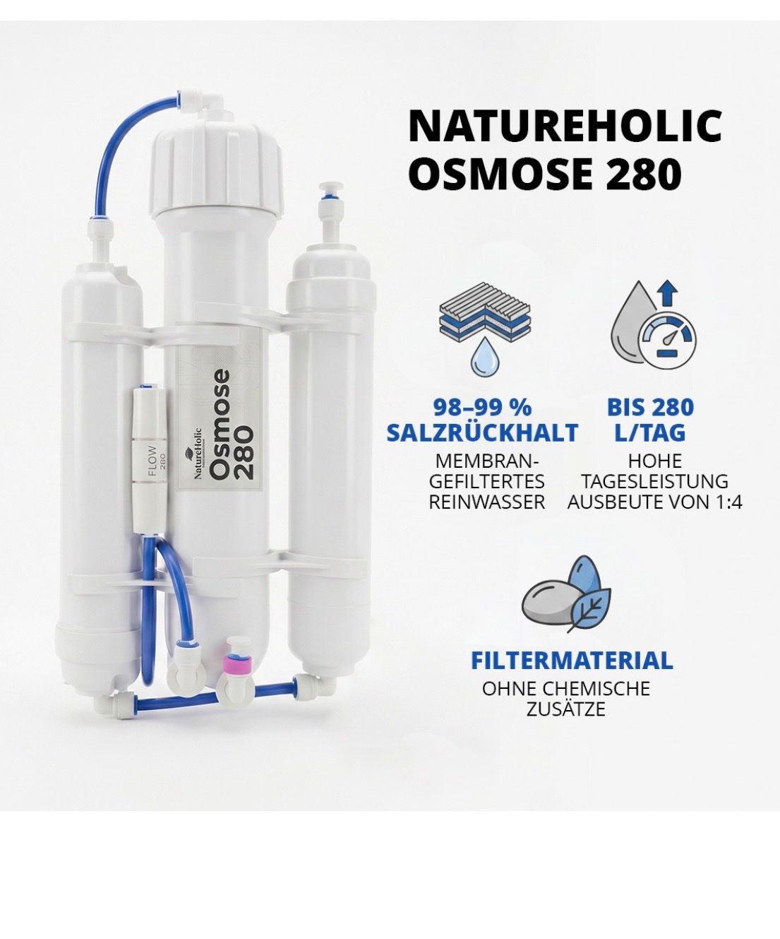 Sanitari: NatureHolic Umkehrosmoseanlage – Nuovo (secondo la descrizione) da Erlinsbach SO venduto da sofieee 3