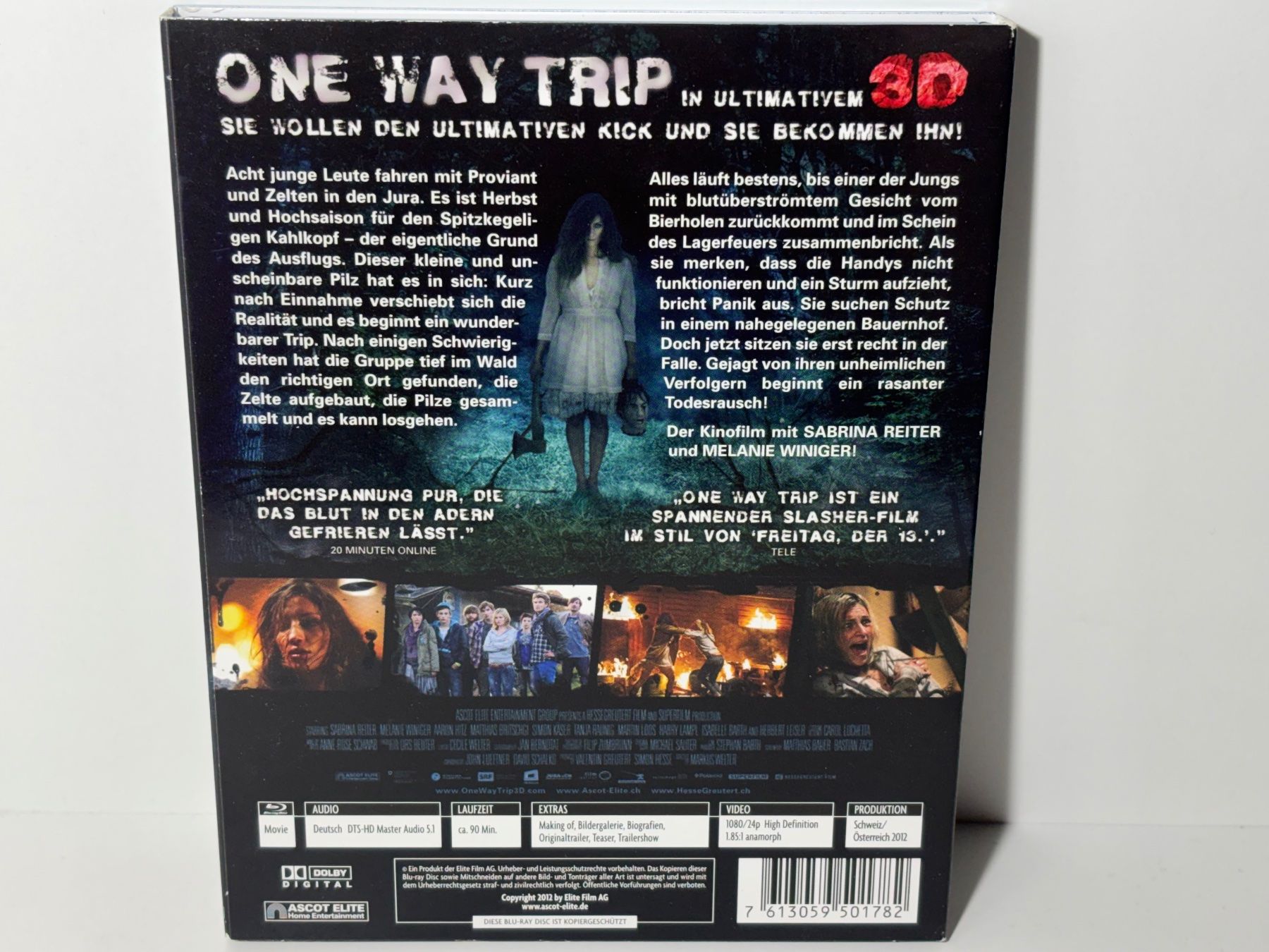 Tutti i DVDs: One Way Trip Blu Ray 3D – Usato da Wilderswil venduto da Sstriker 1