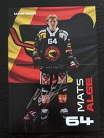 Signierte SC Bern Autogrammkarte Mats Alge Saison 25/26