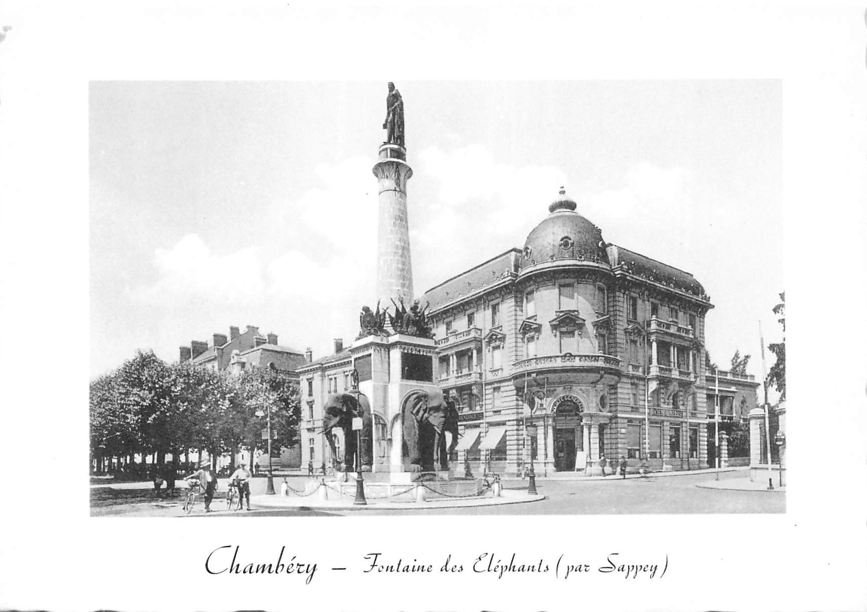 Cartoline postali: 4x Chambery – Usato da Ottikon b.Kemptth. venduto da Neptun1974 2