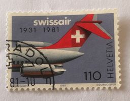 CH Briefmarken mit Stempelt   