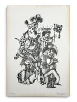 Jean MONOD lithographie originale signée numérotée 40/300