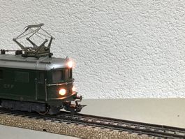 SBB MÄRKLIN427 RE 4/4 I Top Zustand Modellbahn Spur H0 1:87