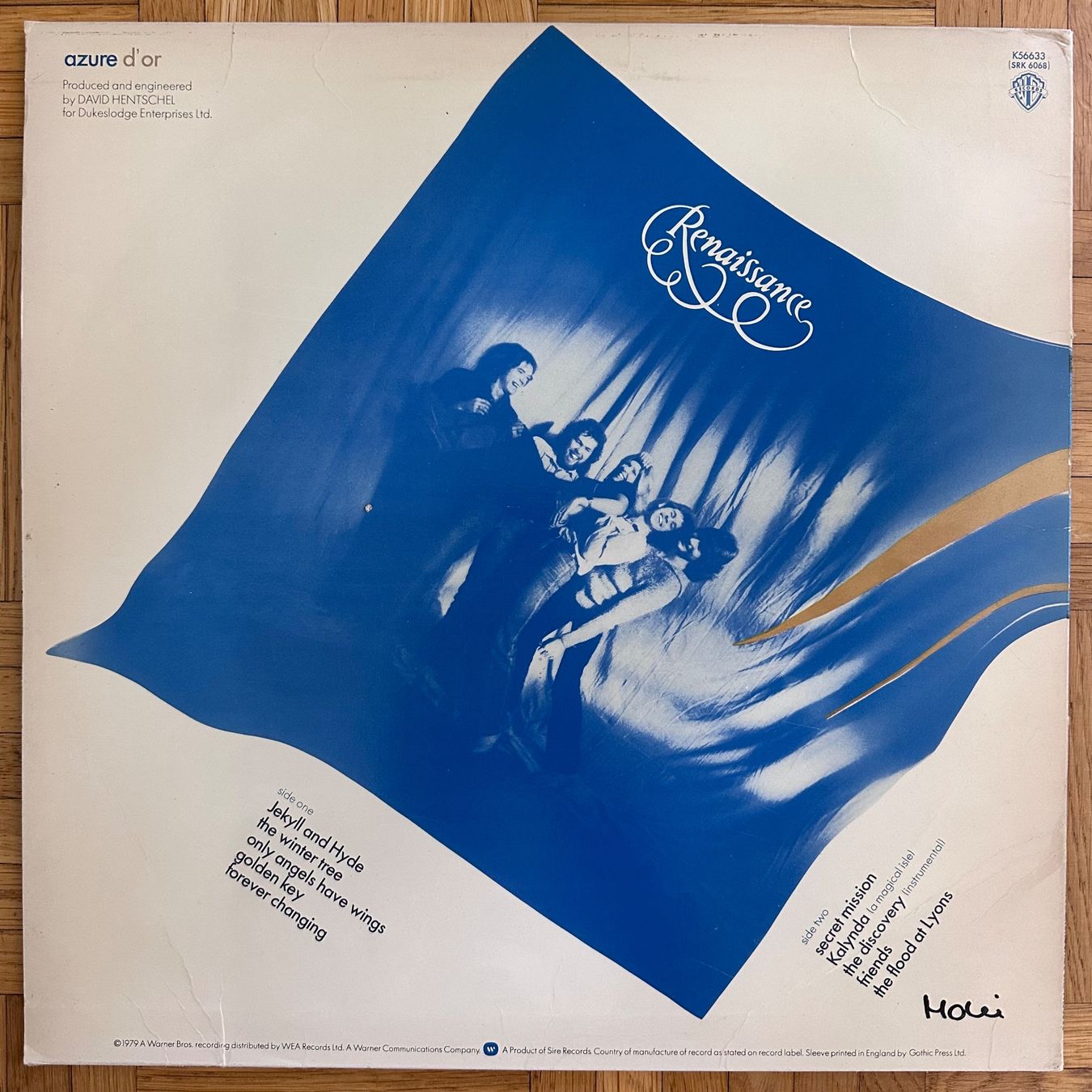 Dischi in vinile: LP - Renaissance - Azure D'or – Usato da Breganzona venduto da Onairda75 1
