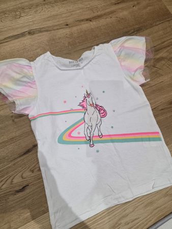 Sommer T-Shirts Mädchen, Gr.128, Top Zustand!