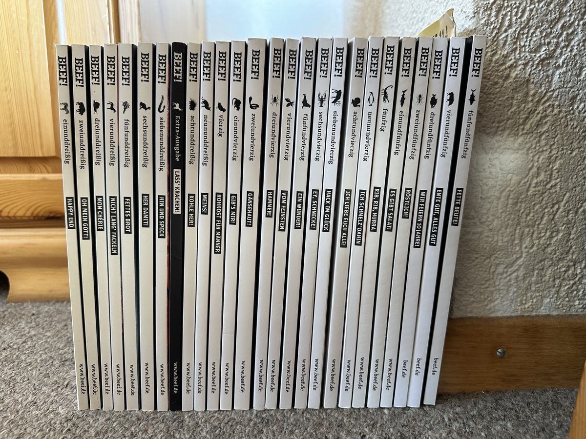 Riviste & Magazine: Beef Magazine 31-55 – Nuovo (secondo la descrizione) da Gampel venduto da bbgain 1