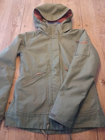 Damen Skijacke Roxy Gr. S khaki/olivgrün