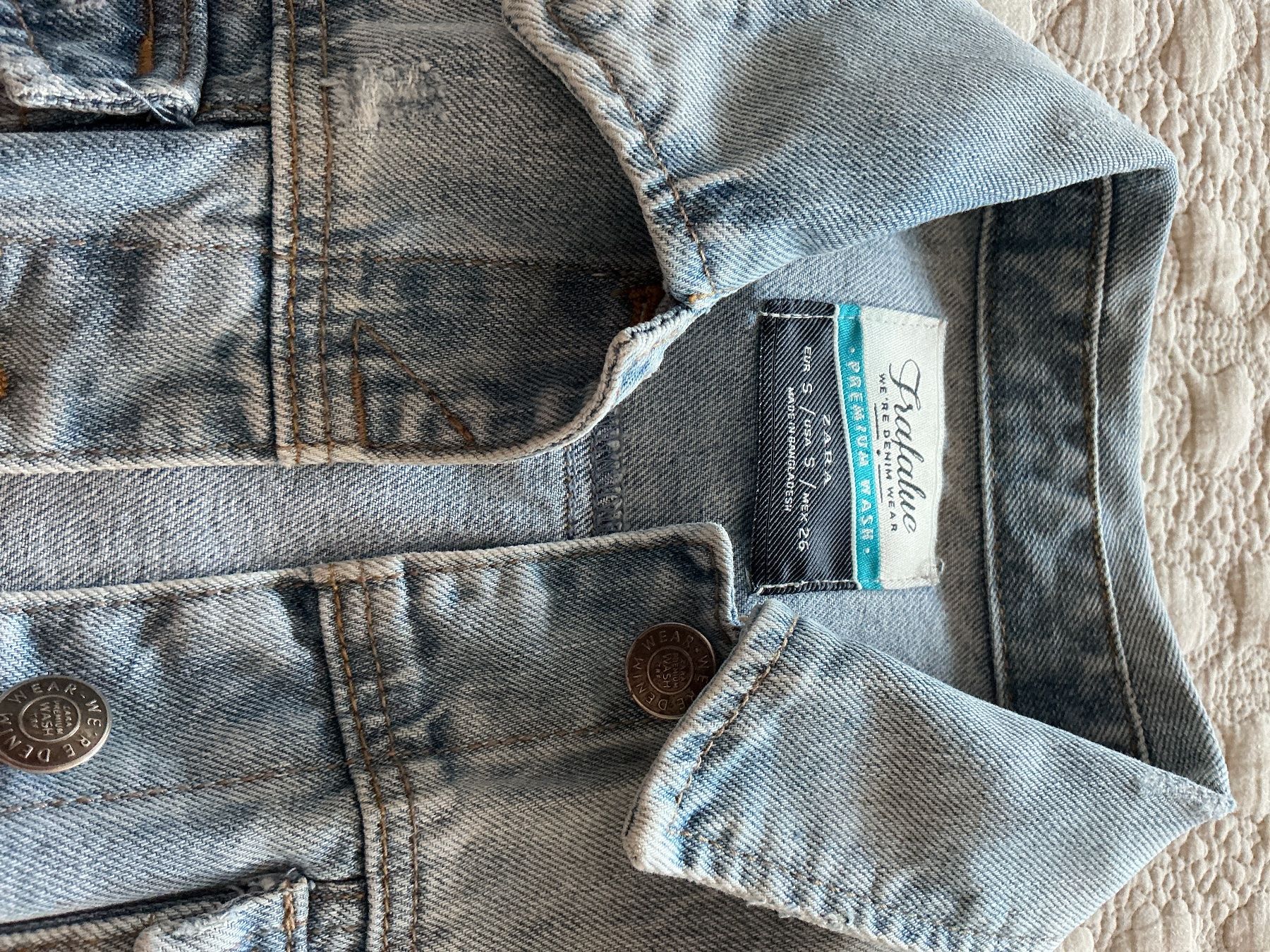 Zara Vestes: Giacca di Jeans – D'occasion à Lugano par pir_7qkc 3