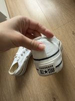 Weisse Converse All Stars Plateau, Grösse 38
