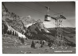 Alpthal (SZ) Luftseilbahn Brunni-Holzegg - 1960