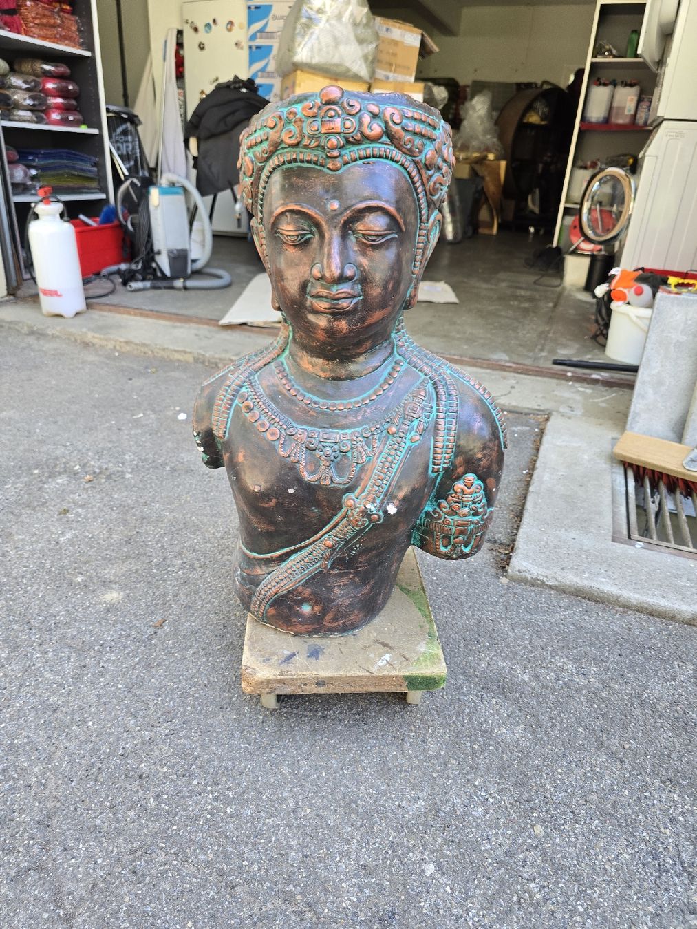 Statuette: Thailand Steinfigur Orginal Import aus Thailand – Usato da Zürich venduto da inf_q6bm 4