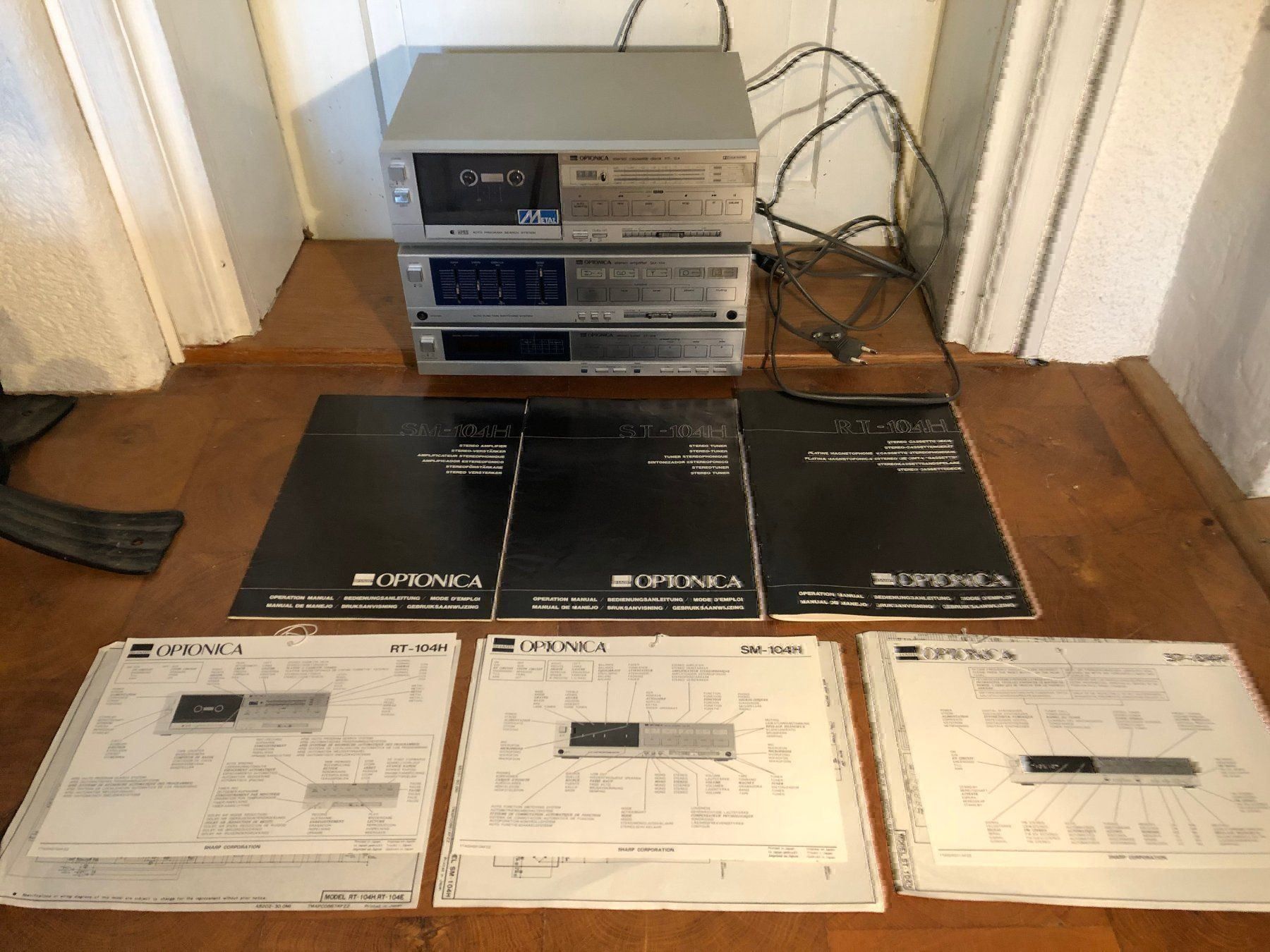 Sharp Amplificatori: Vintage Hifi Sharp Optonica 104 Deck – Usato da Siblingen venduto da Jayuah